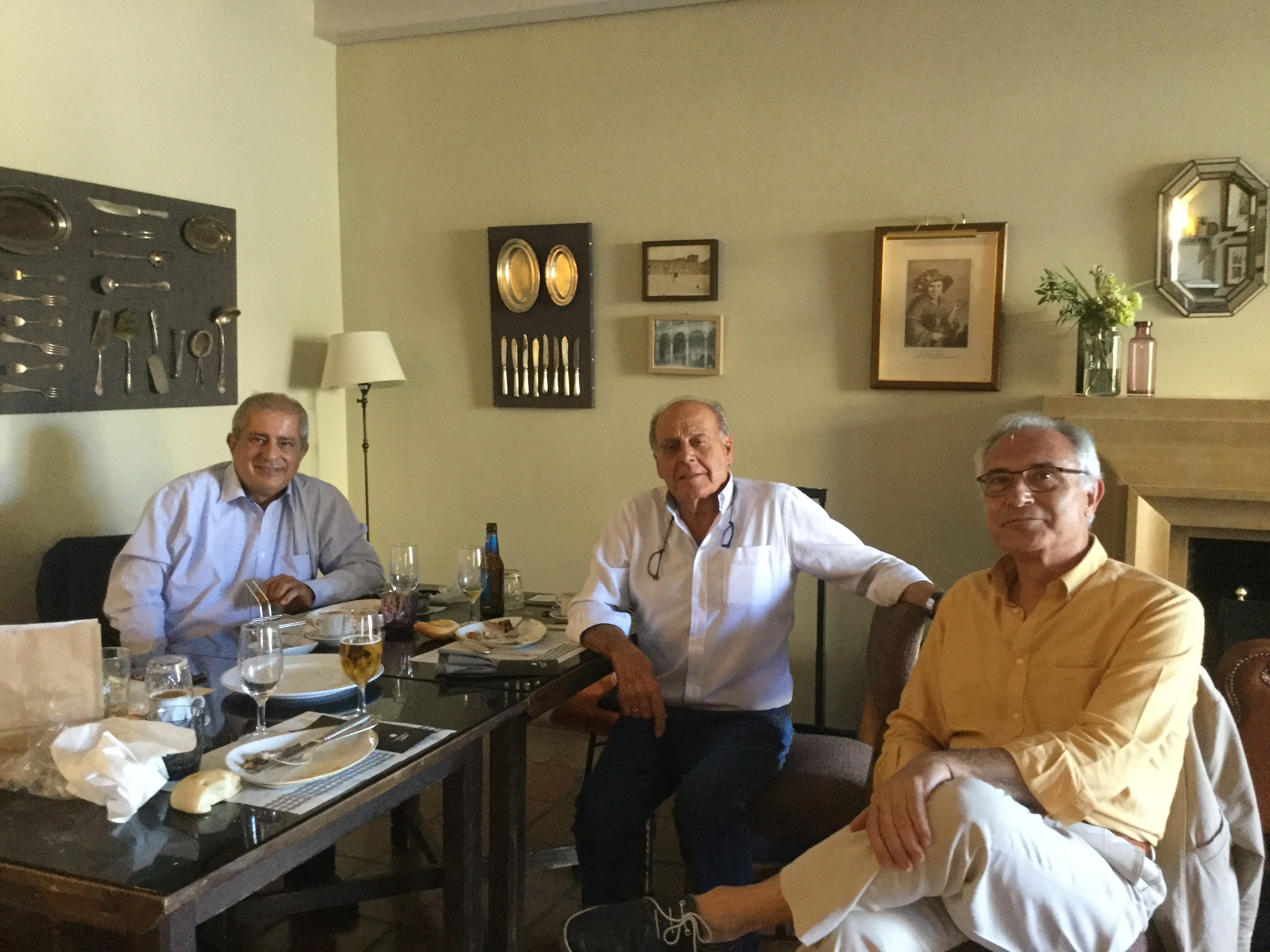 Meeting in Lerma of Fernando Rodríguez with Jaime Oliver and Andrés Molina
